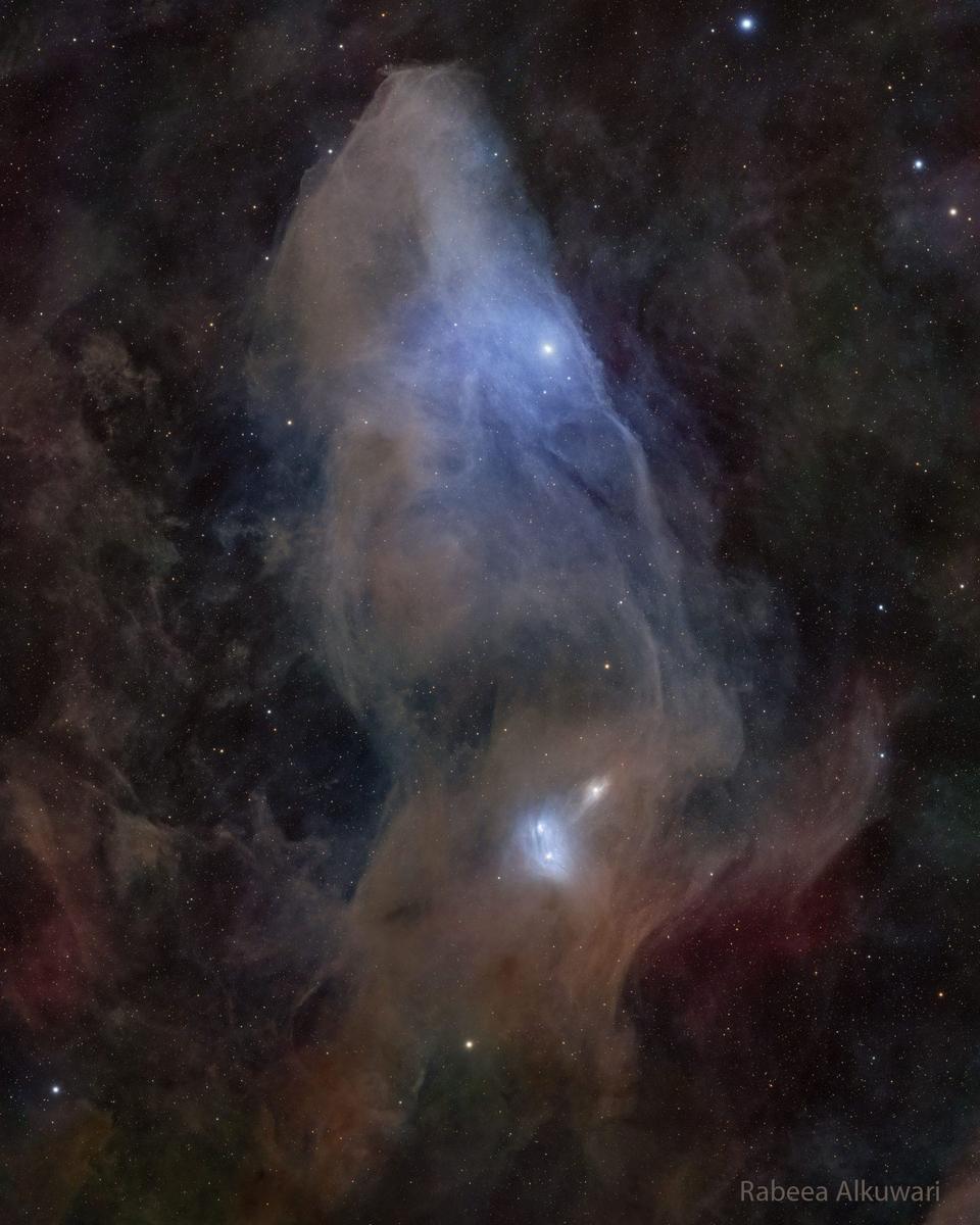 IC 4592: The Blue Horsehead Reflection Nebula