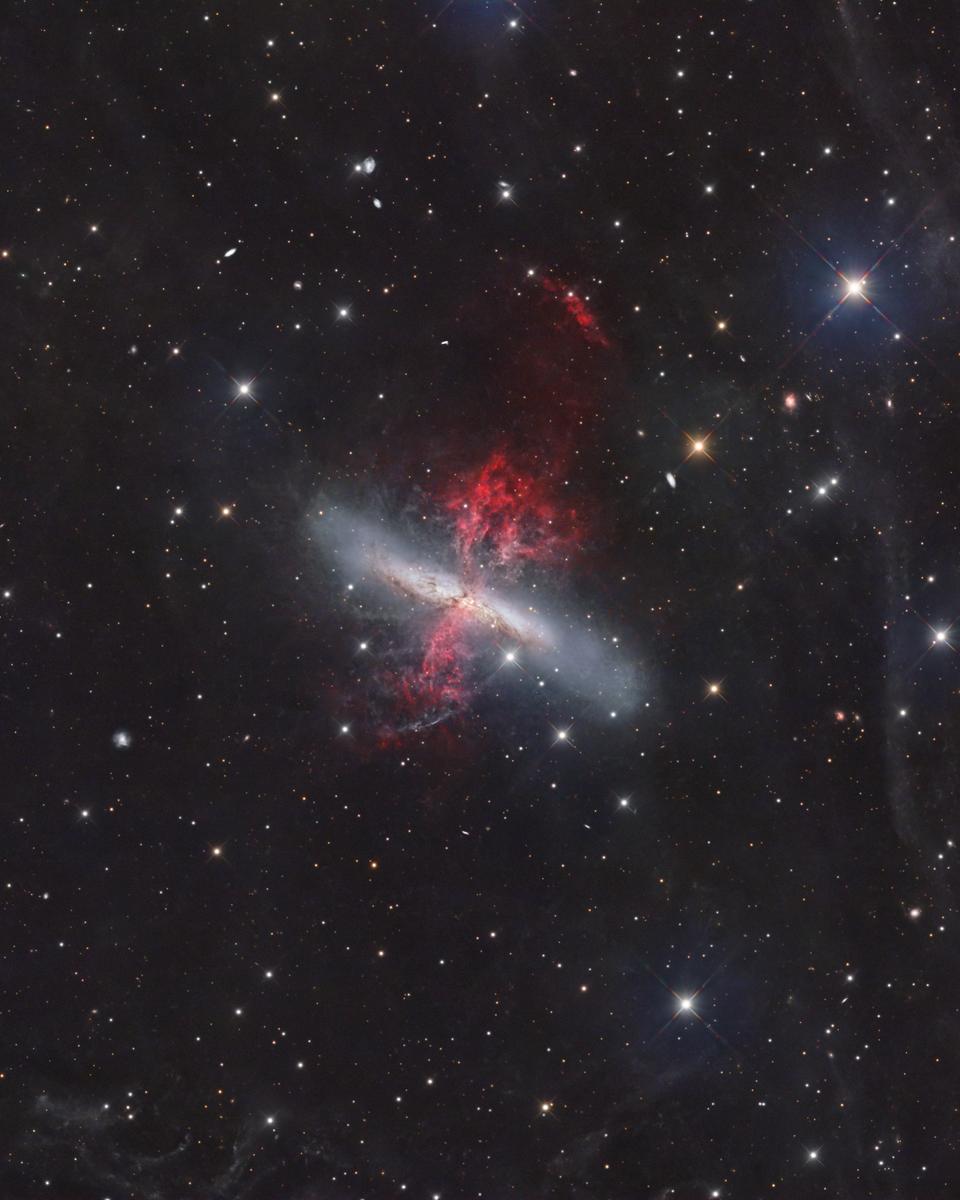 M82: Starburst Galaxy with a Superwind