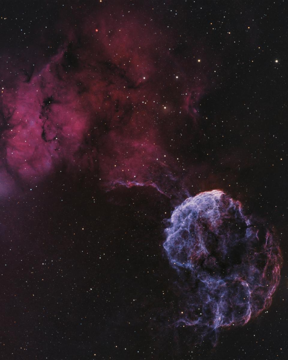 Sharpless 249 and the Jellyfish Nebula