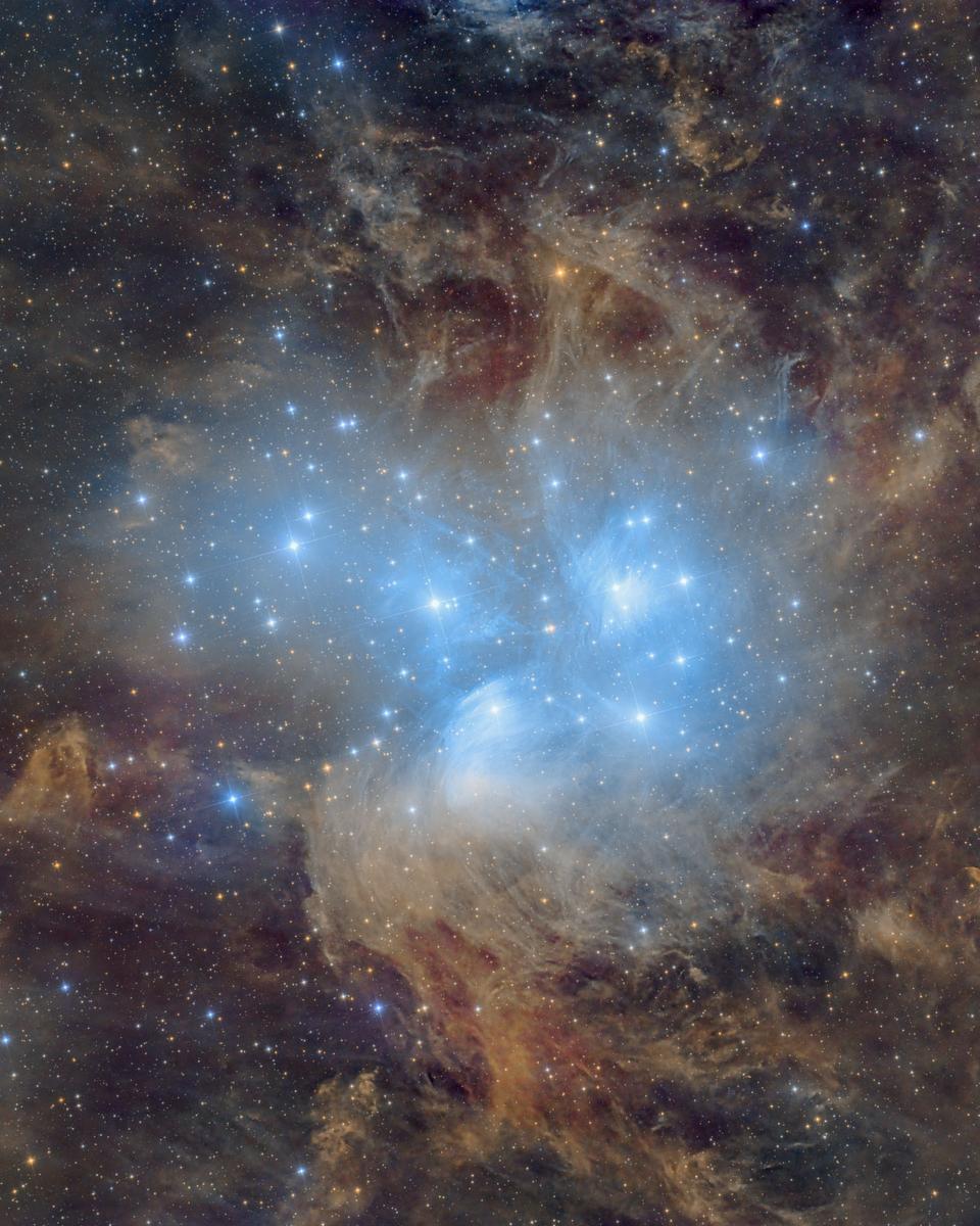 Pleiades: The Seven Sisters Star Cluster