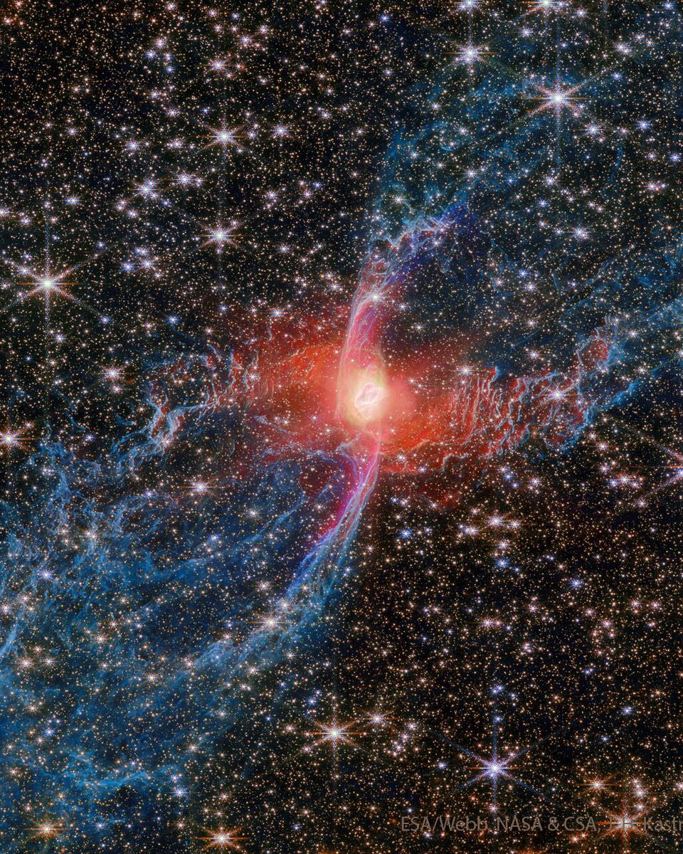 Red Spider Planetary Nebula from Webb