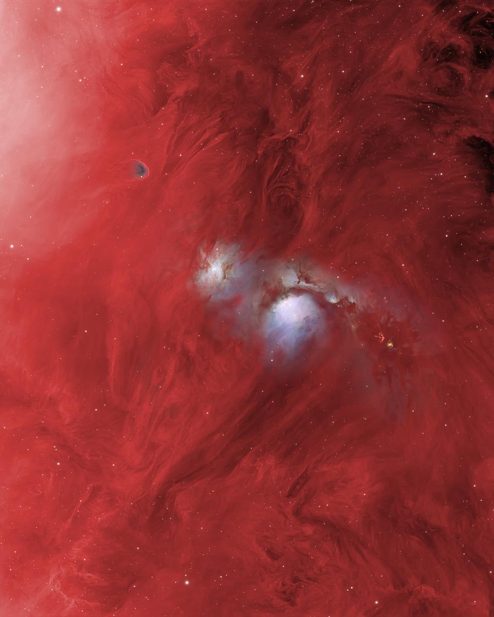M78: Reflecting Blue in a Sea of Red