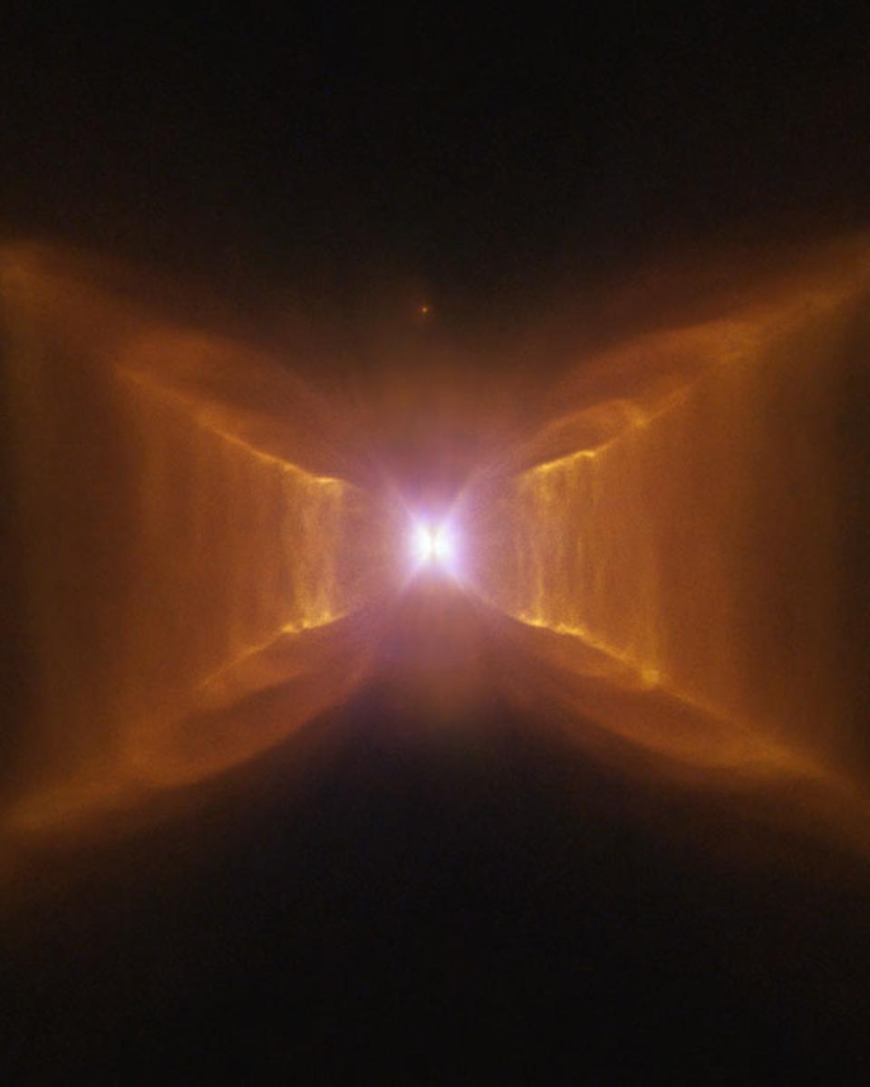 The Red Rectangle Nebula from Hubble