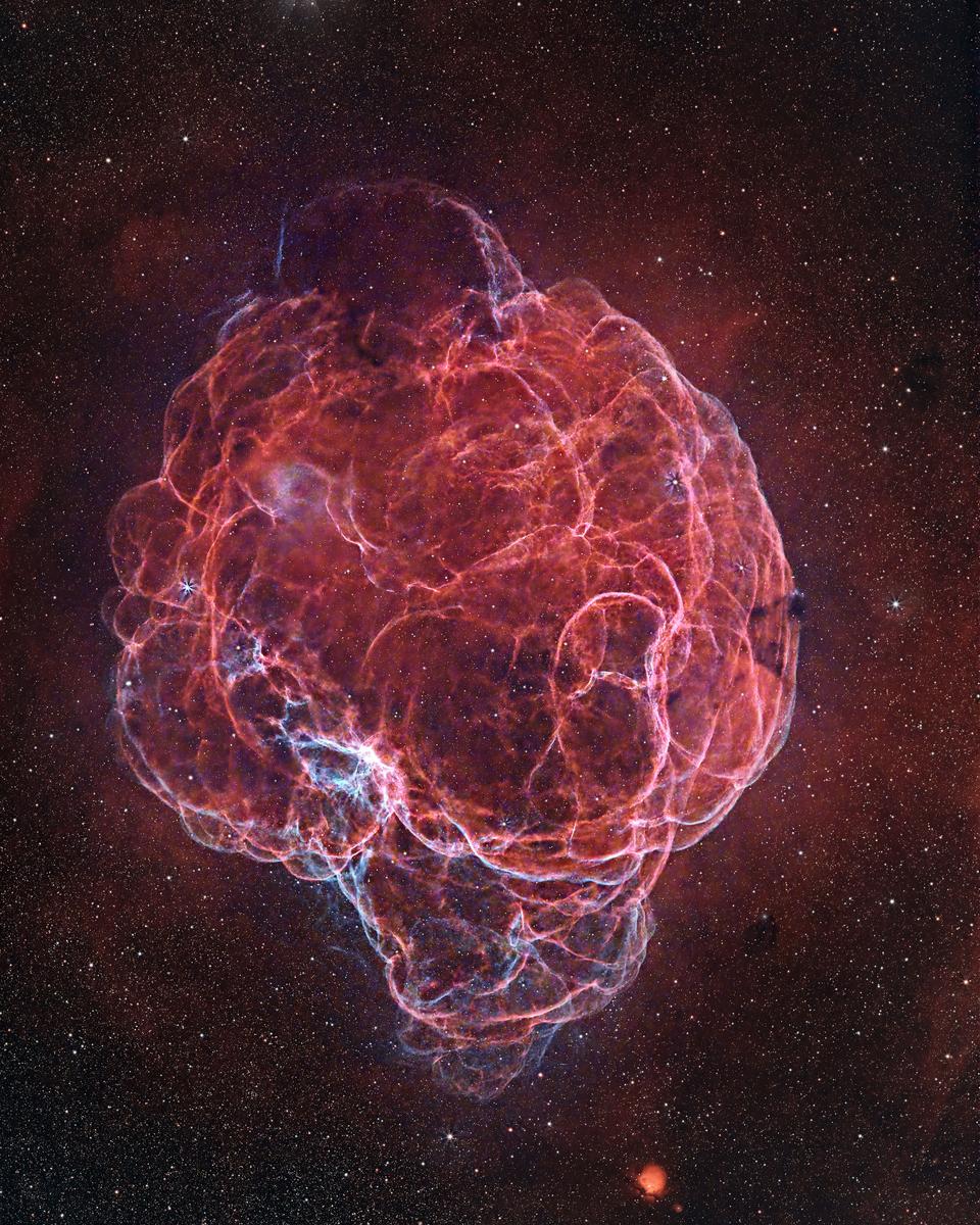 Simeis 147: The Spaghetti Nebula Supernova Remnant