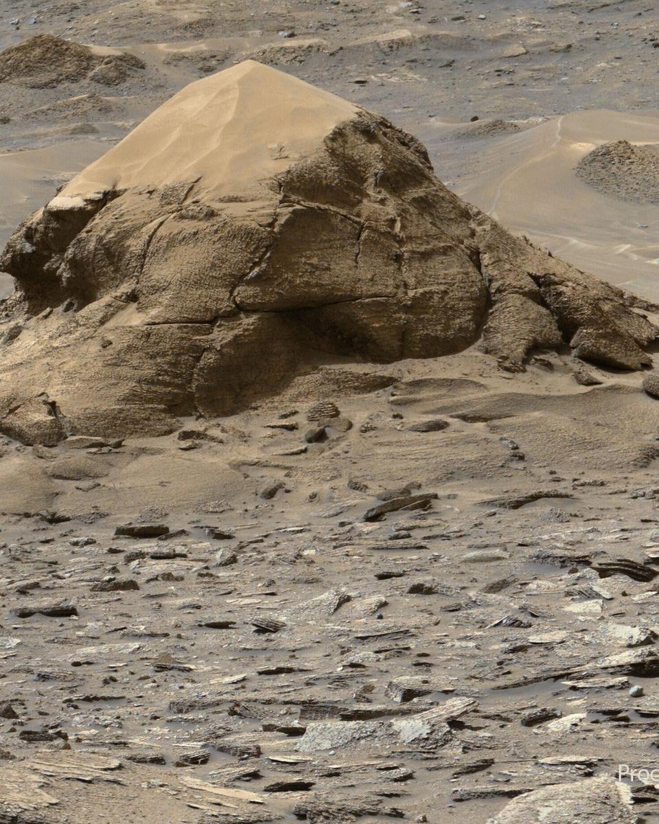 Turtle Rock on Mars