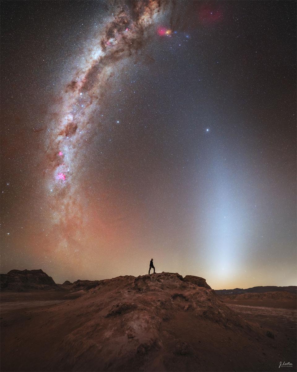 Dueling Bands over the Atacama Desert