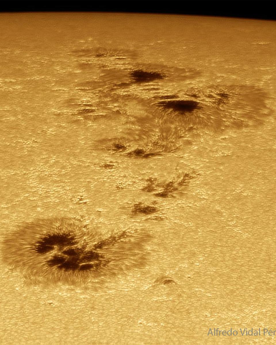 AR 4478: Giant Sunspot Group