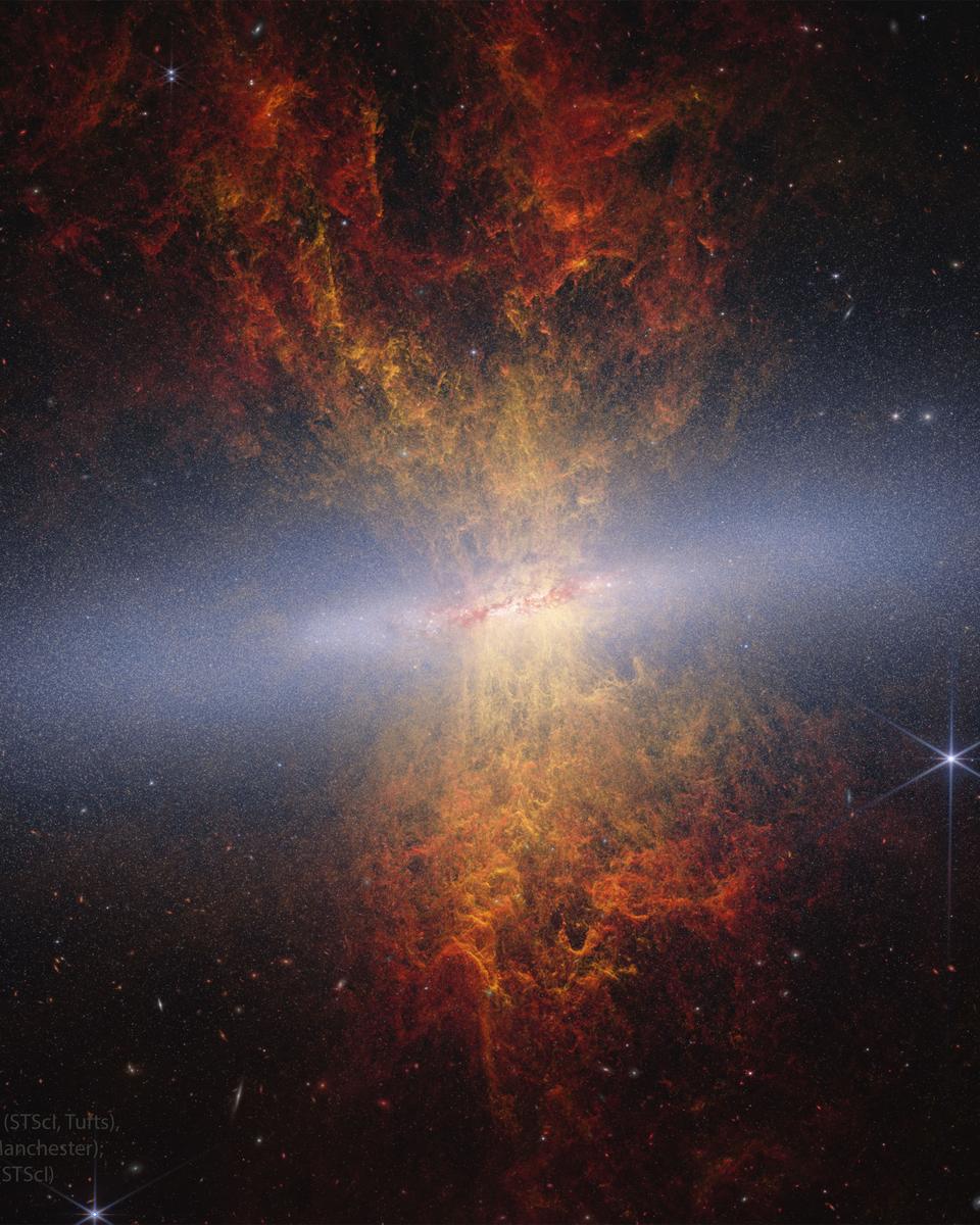 M82: Galaxy with a Supergalactic Wind