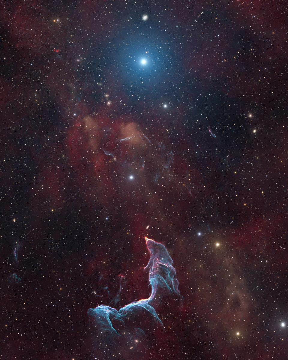 The Mermaid Nebula Supernova Remnant