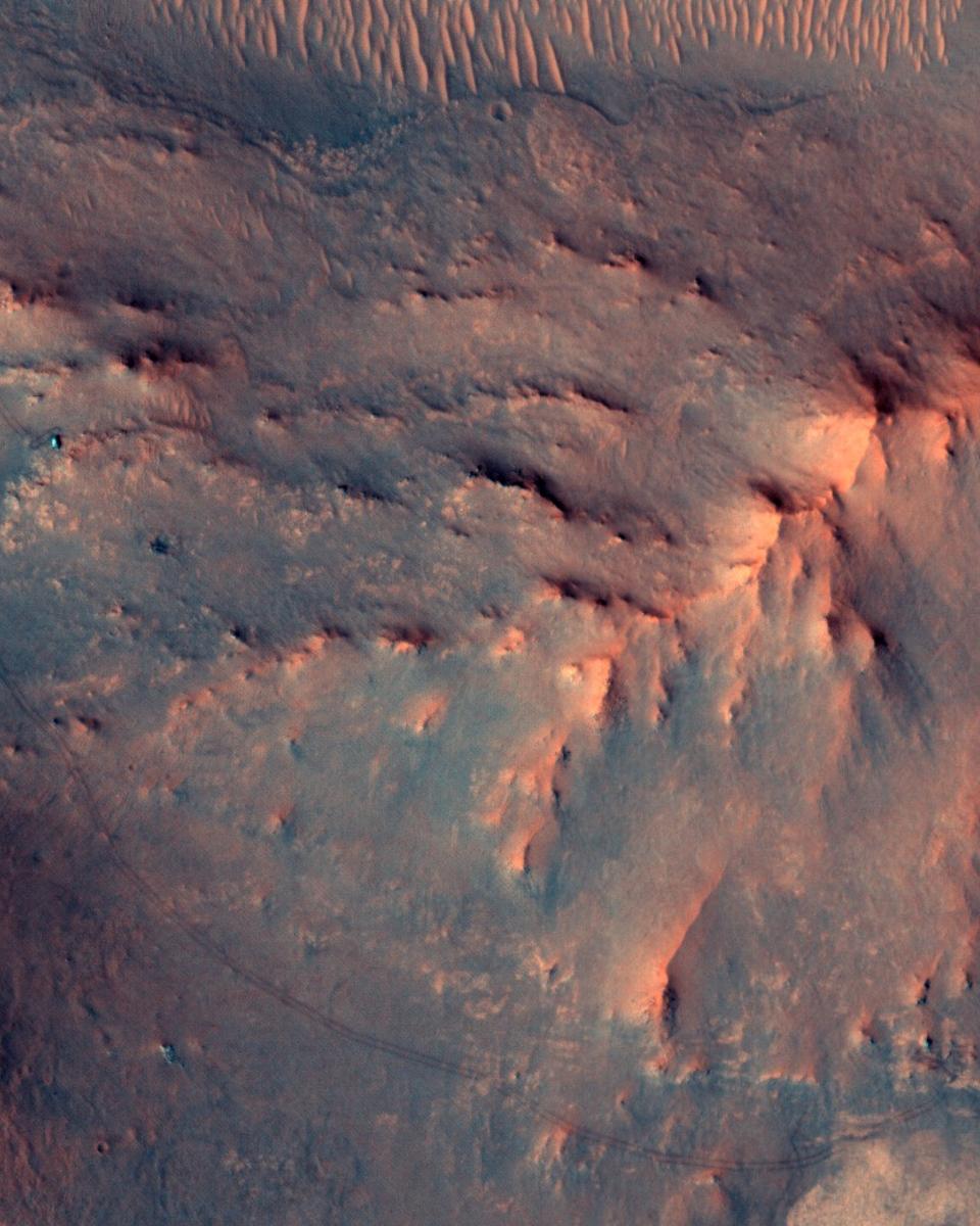Mars Marathon by Perseverance