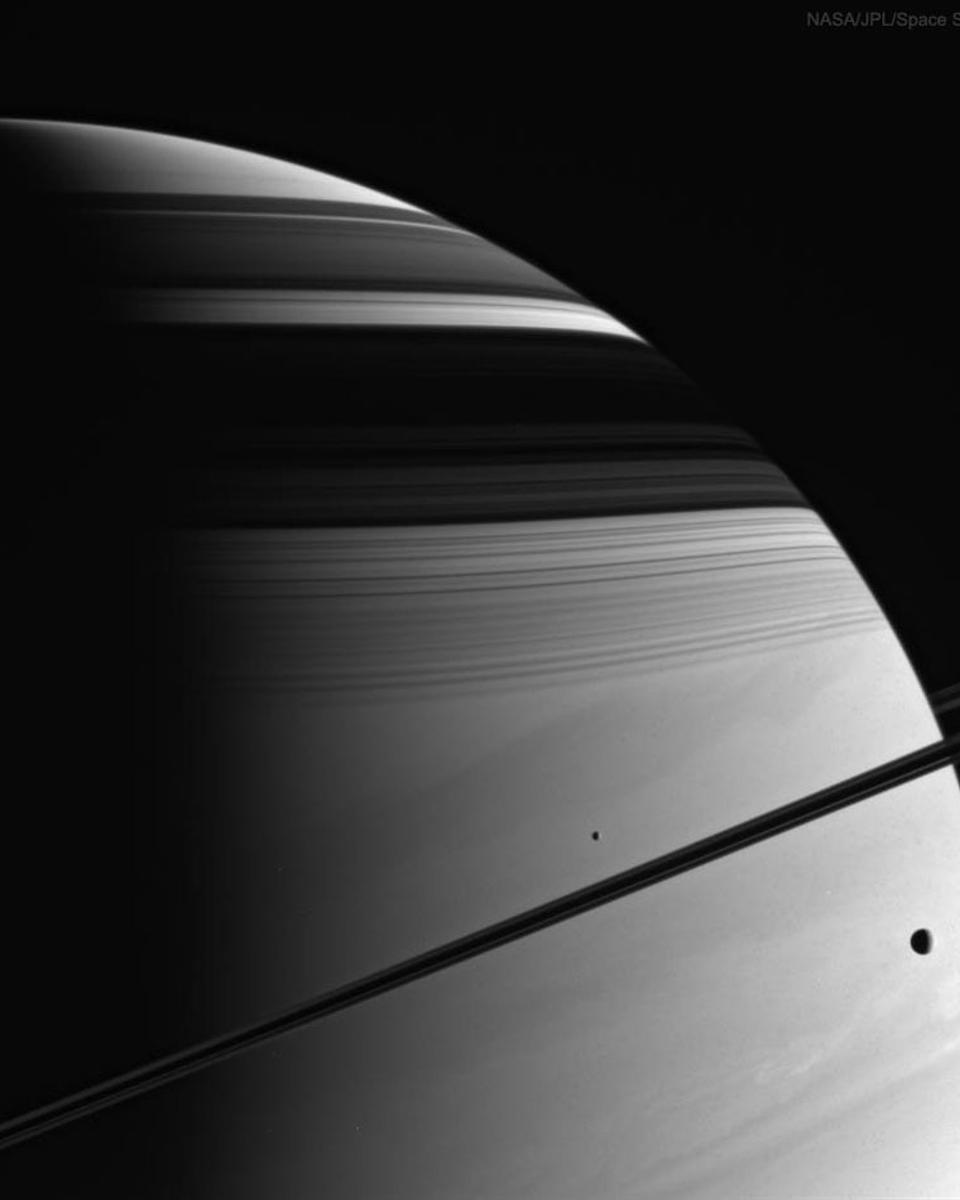 Moons, Rings, Shadows, Clouds: Saturn (Cassini)