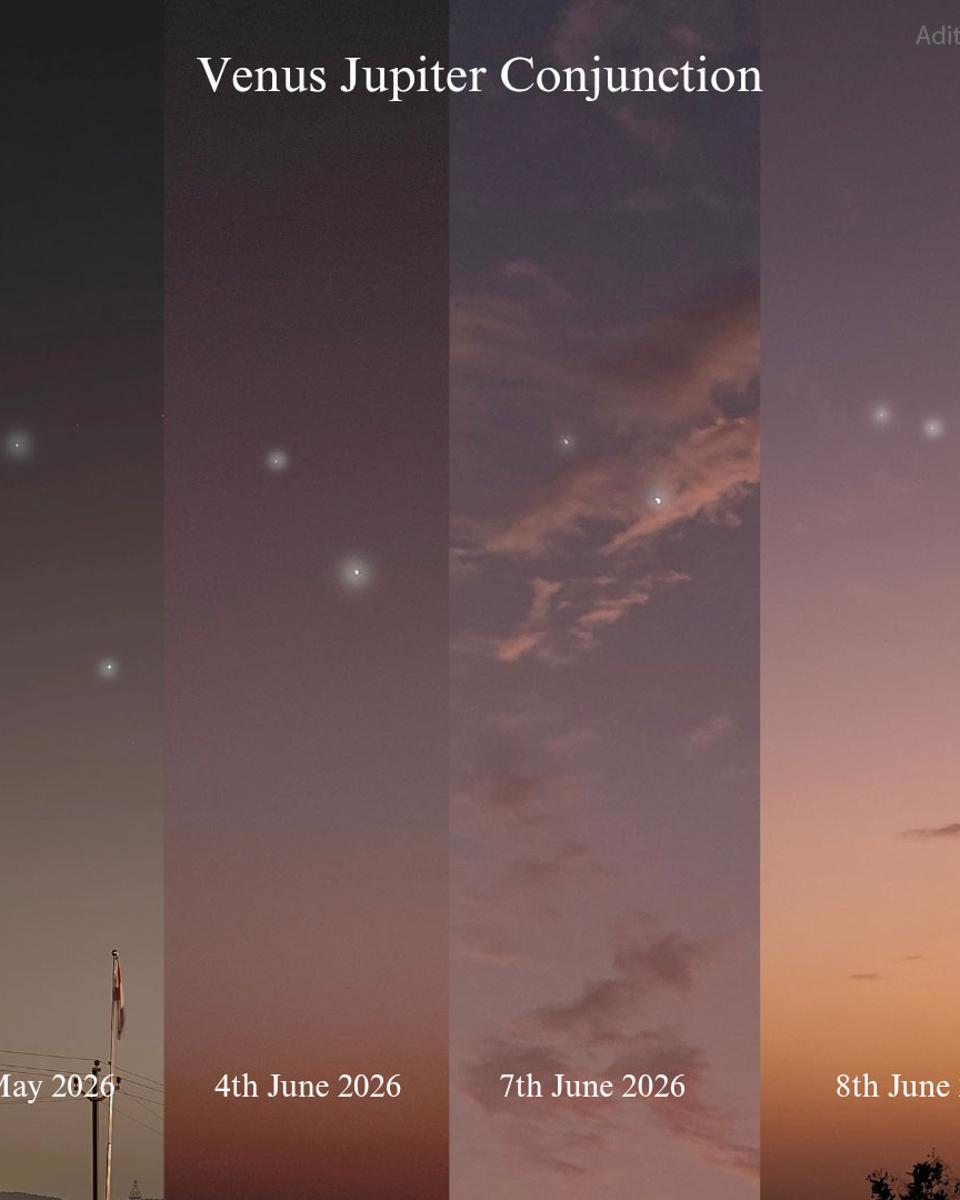 10 Days of Venus and Jupiter