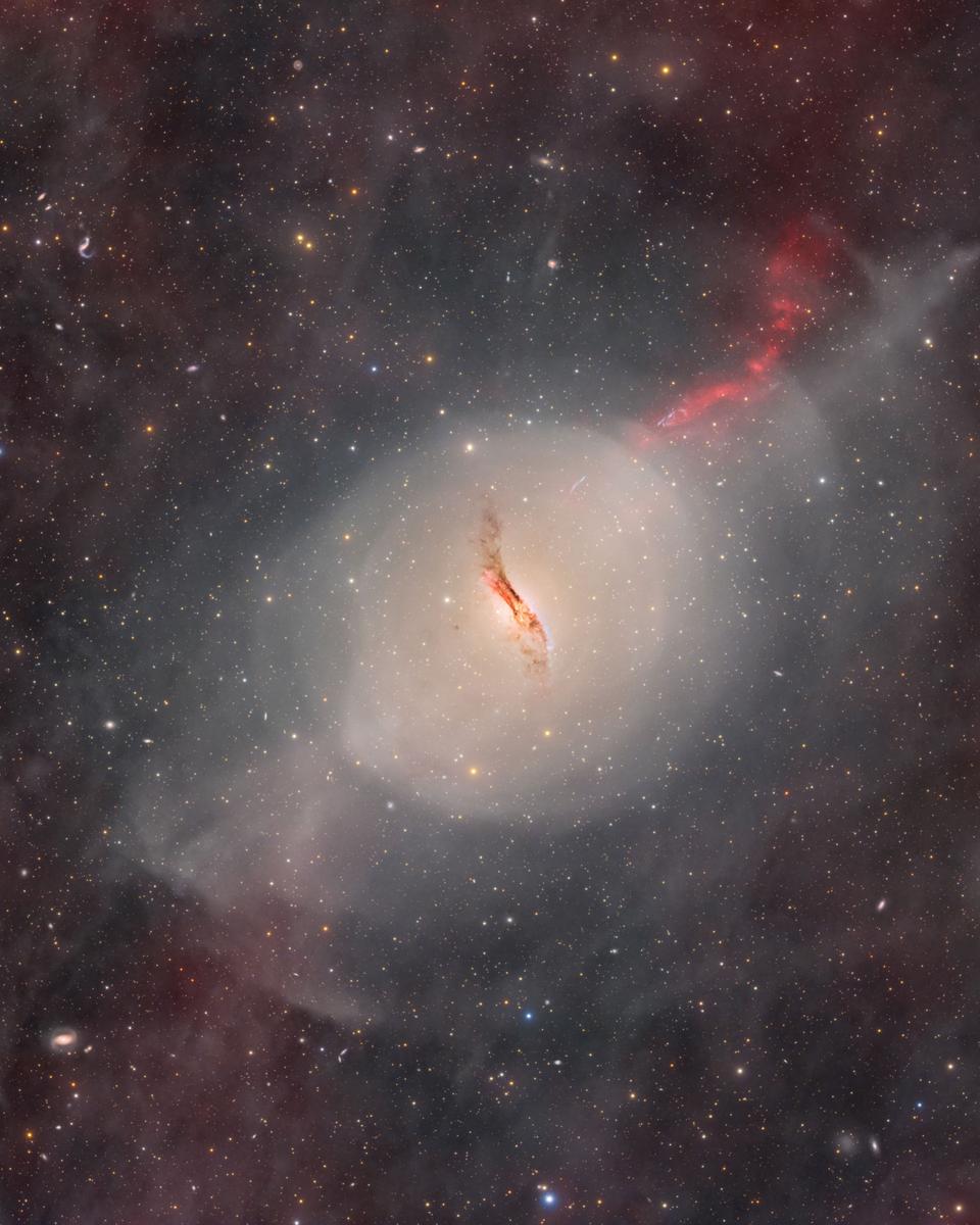 Peculiar Elliptical Galaxy Centaurus A