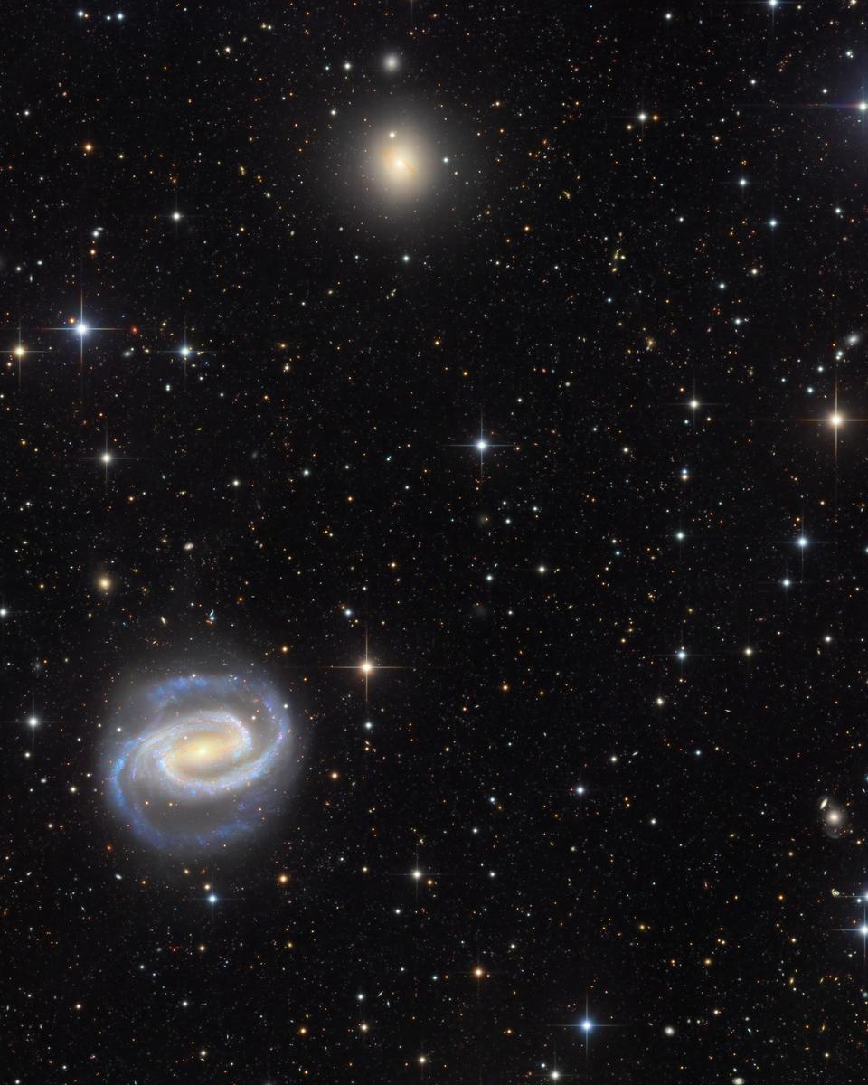 Galaxies in the River: NGC 1300 and NGC 1297
