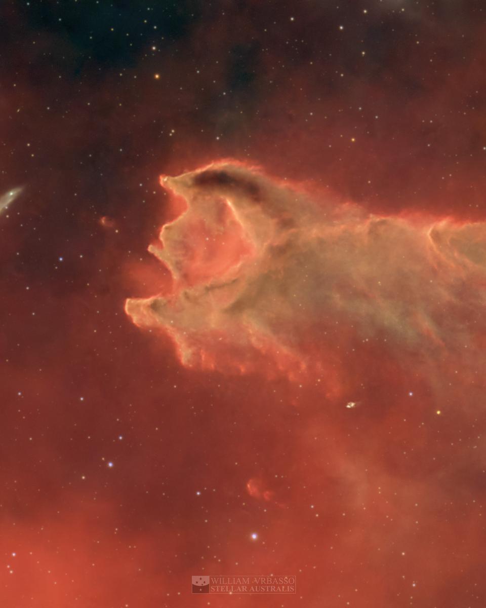 CG 4: The Globule and the Galaxy