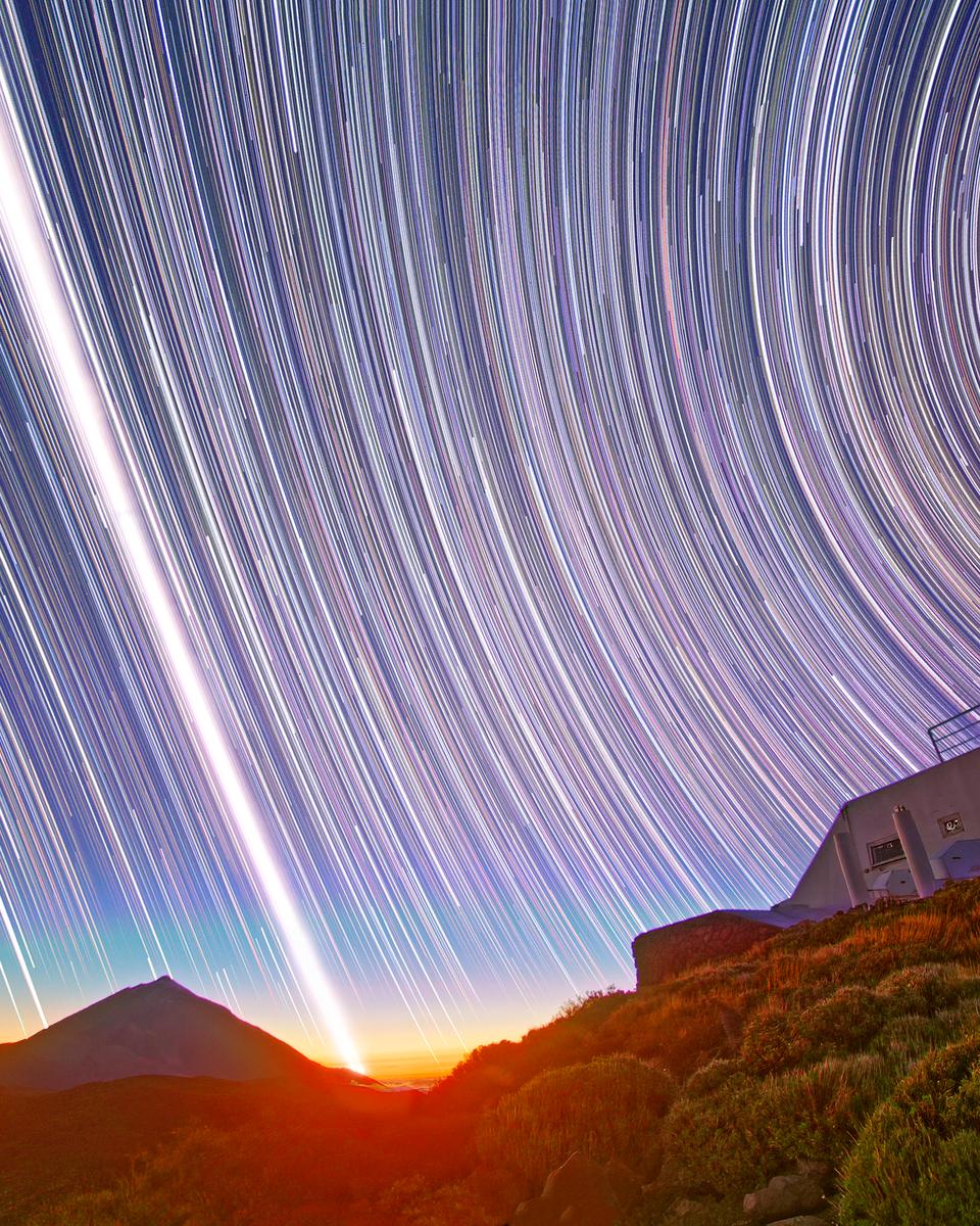 Spring Equinox at Teide Observatory