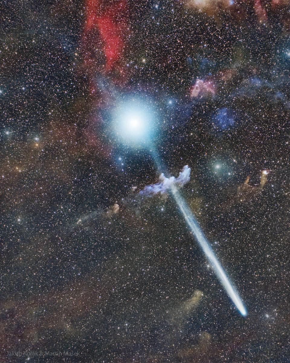 Comet R3 PanSTARRS Before Rigel