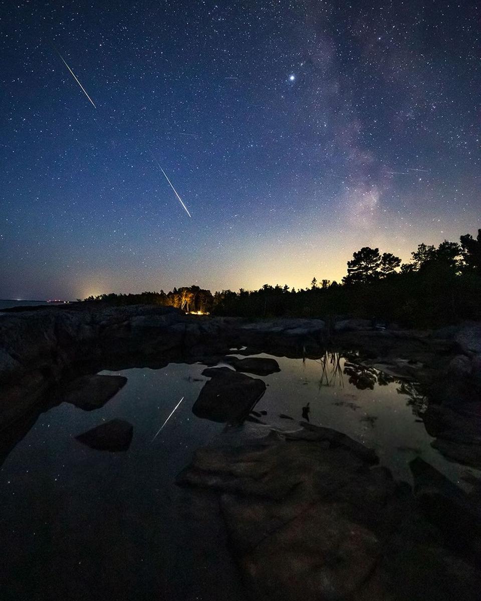 Bright Perseids from Sweden