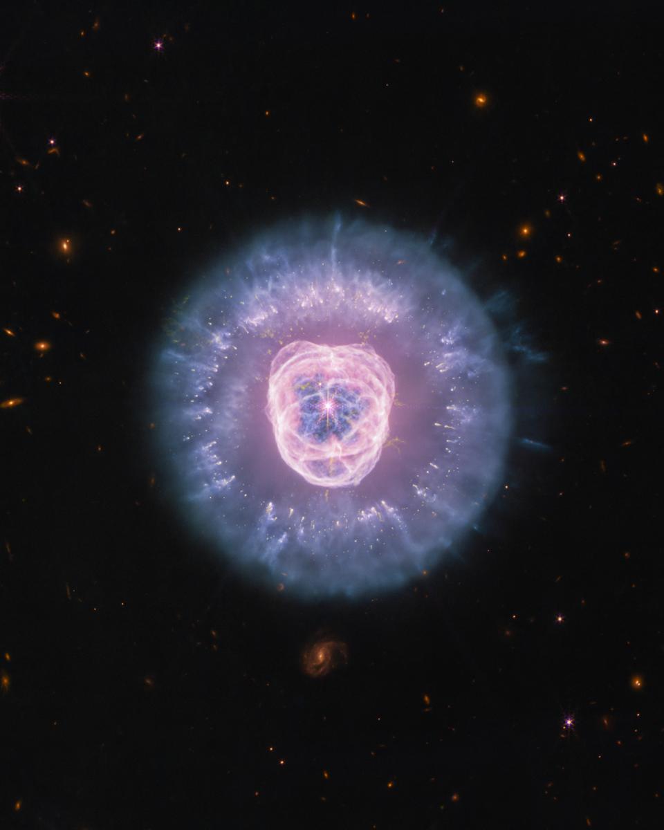 JWST Images The Lion's Head Nebula