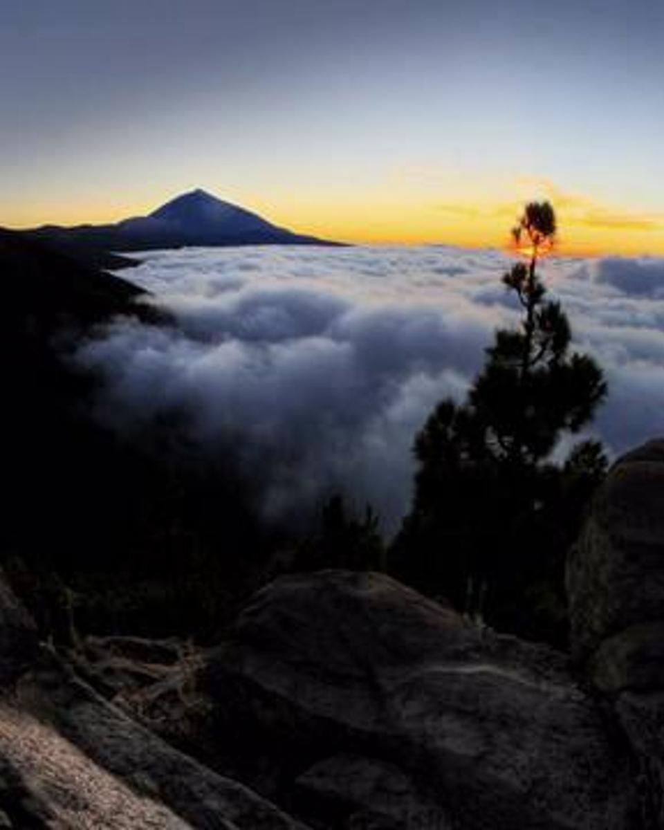 Time Lapse Clouds and Sky Over the Canary Islands