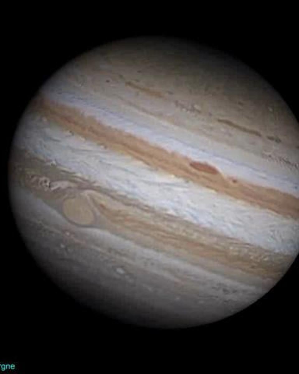 Jupiter Rotation Movie from Pic du Midi