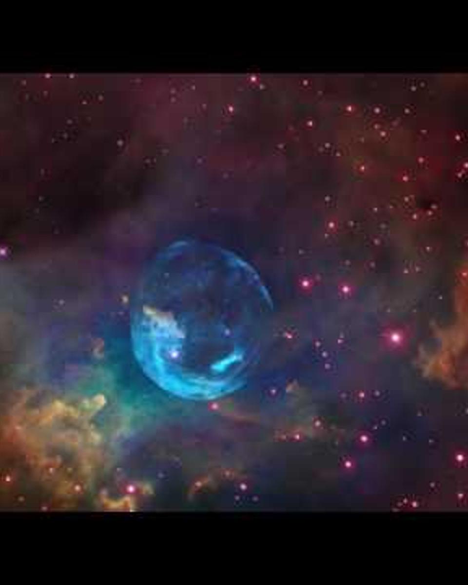Approaching the Bubble Nebula
