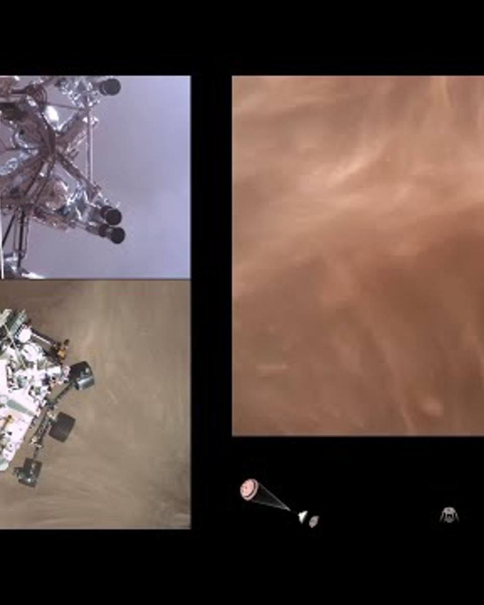 Video: Perseverance Landing on Mars