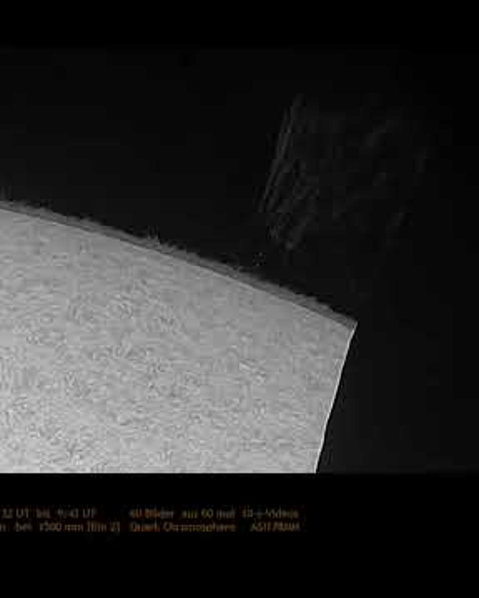 A Partial Eclipse of an Active Sun