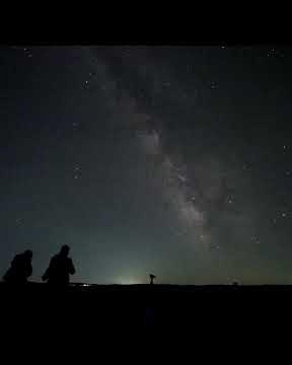 Perseid Meteors Over Inner Mongolia