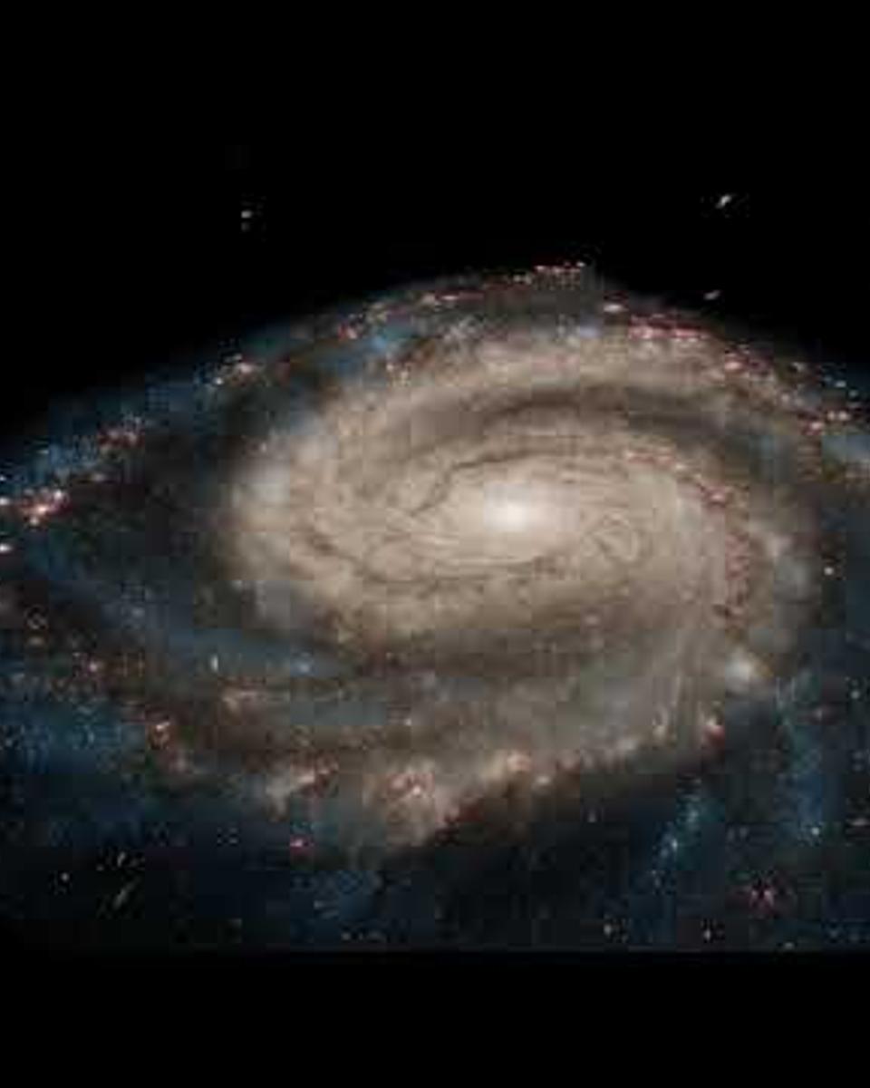 Virtual Flyby of the Whirlpool Galaxy