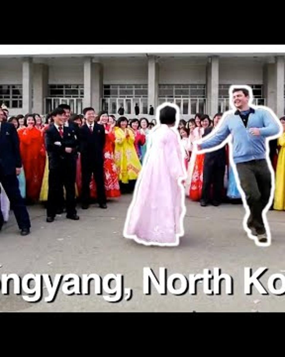 Happy People Dancing on Planet Earth