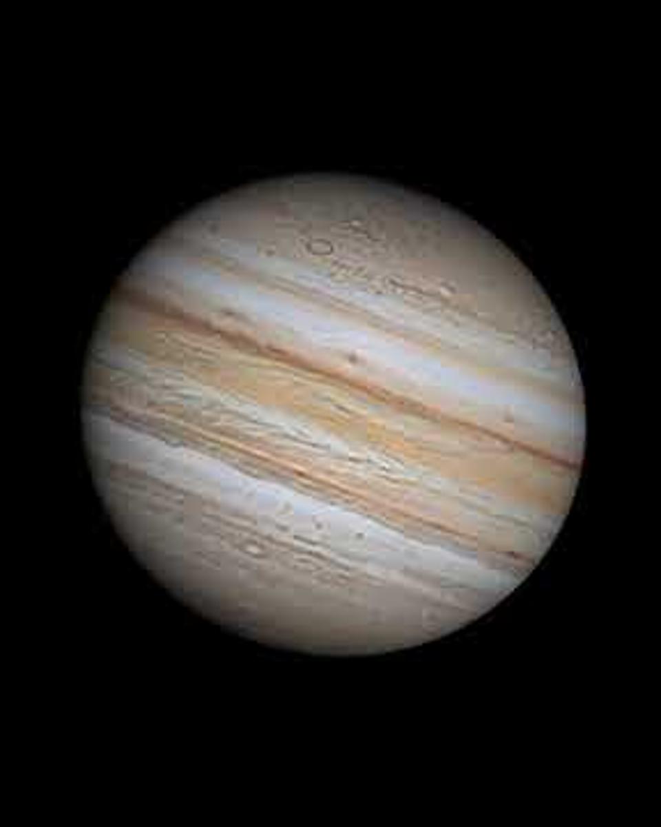 Jupiter Rotates