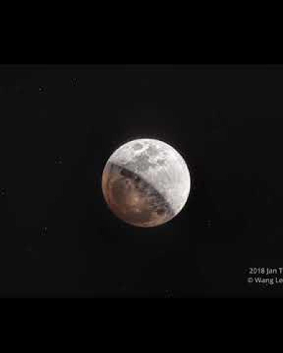 The Moon During a Total Lunar Eclipse