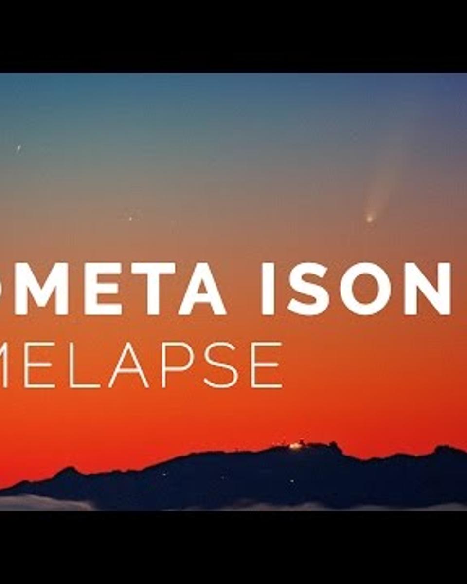Comet ISON Rising