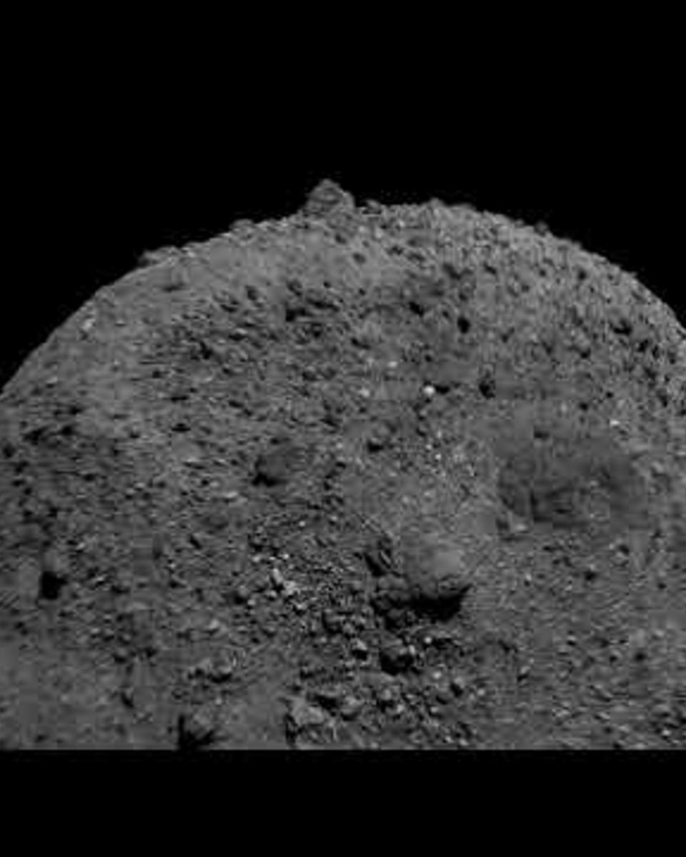 Descending Toward Asteroid Bennu
