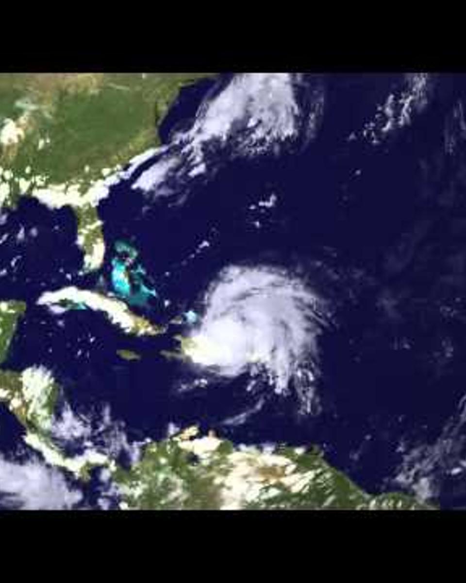 Hurricane Irene Forms