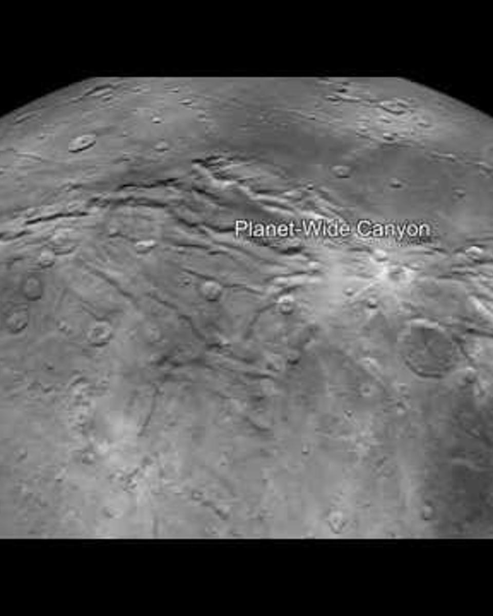 Flying Over Pluto's Moon Charon