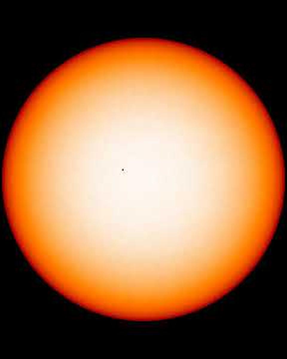 Mercury Crosses a Quiet Sun
