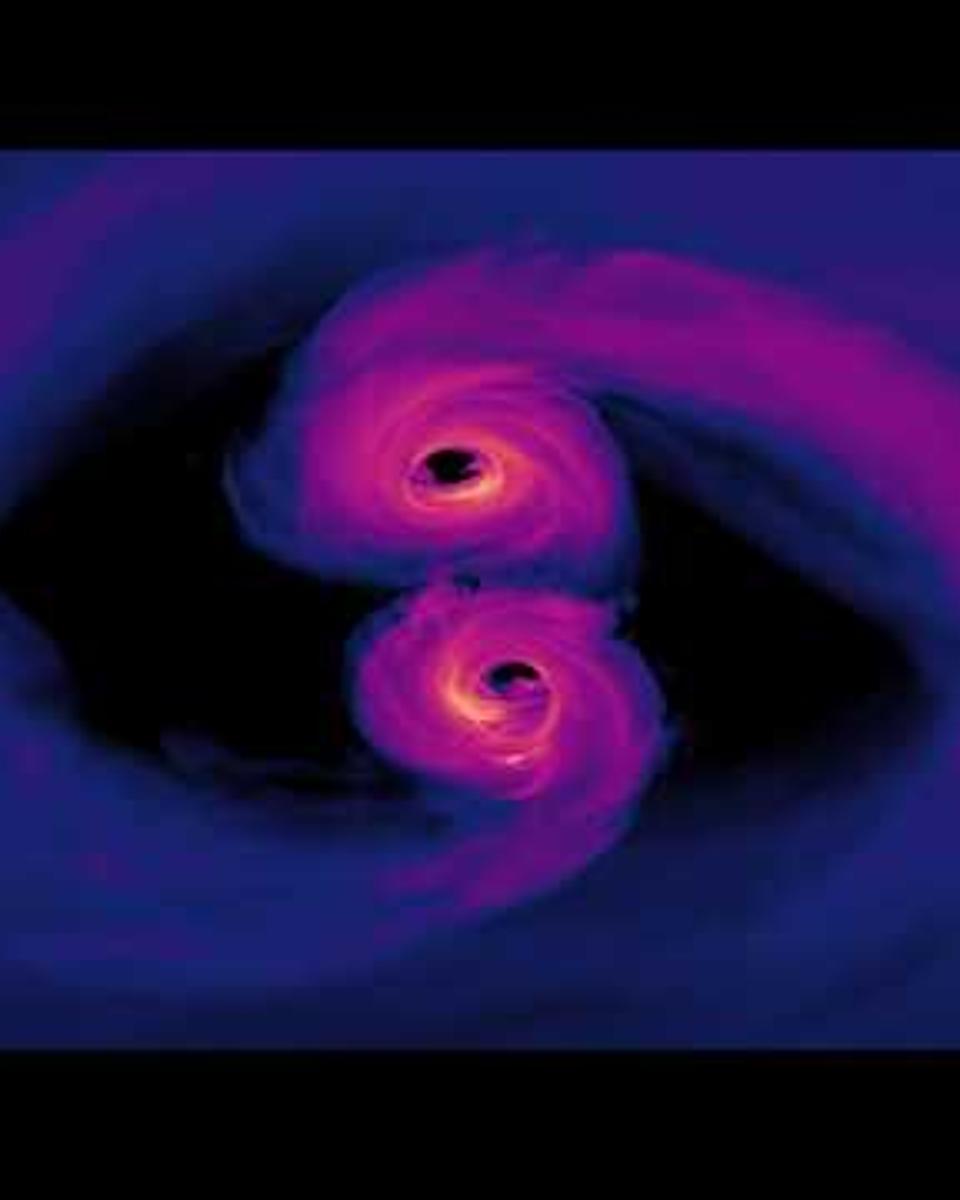 Spiraling Supermassive Black Holes