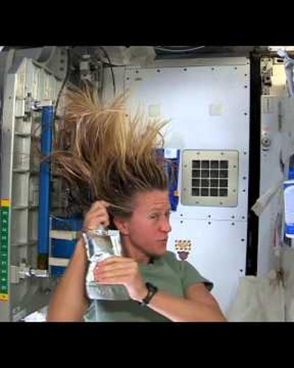 How to Wash Your Hair in Space